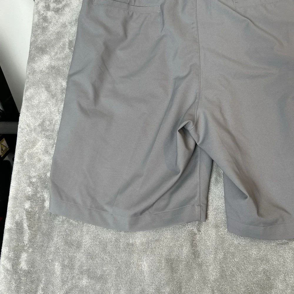 Adidas Golf Performance Shorts Men's Size 40 Gray Stretch Waist‎ 8.5